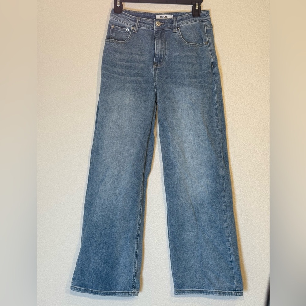 HDLTE Women's Sz XS Flare Jeans Classic Blue